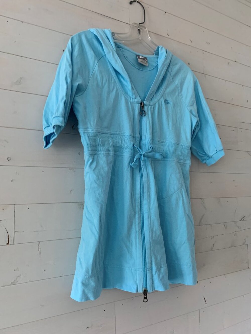 Nike Swim Cover-Up Robe Dress in Teal